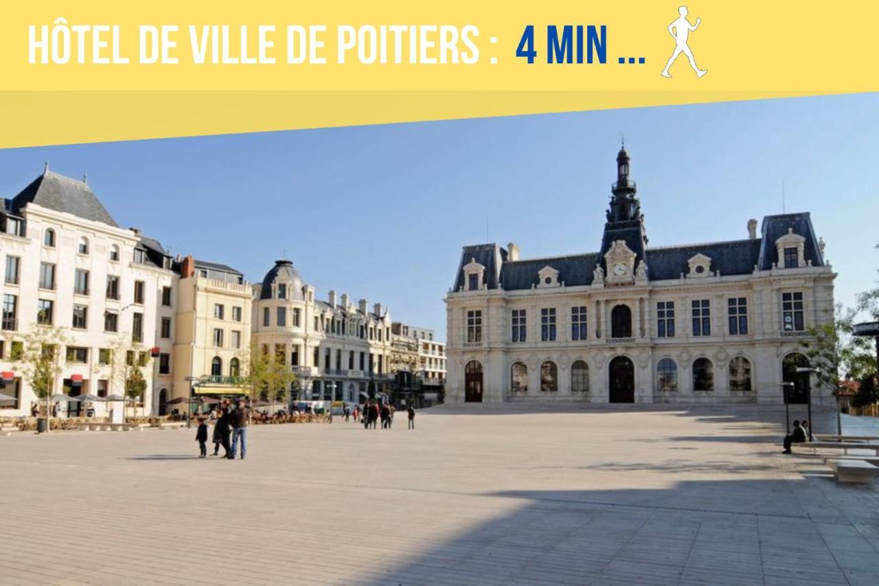 Beau-Jean, Un Cocon Sympa 5 Min A Pied Du Centre-Ville, Parking Prive, A 10 Min Du Chu Poitiers Buitenkant foto